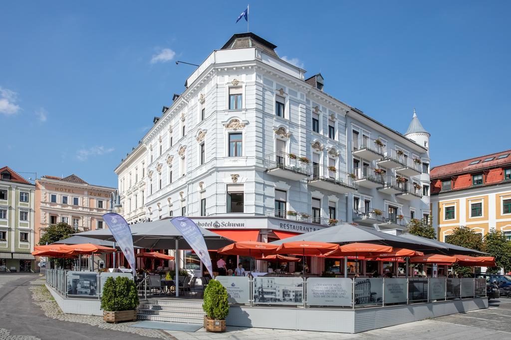 Seehotel Schwan Gmunden Exterior foto